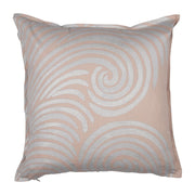 Pentik Kiehinen Pink / Silver Throw Pillow