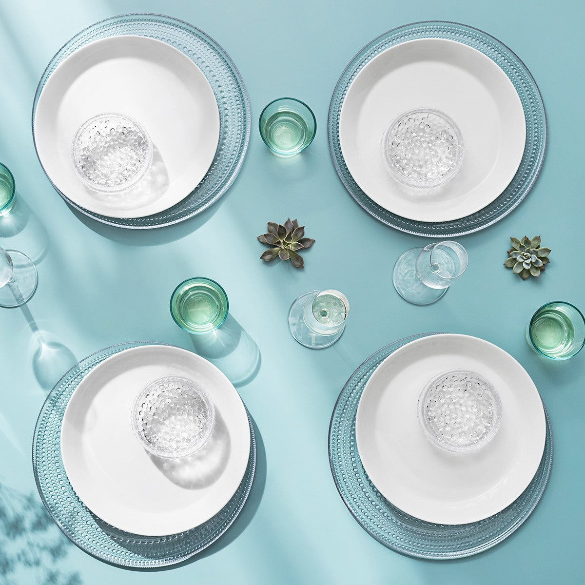 iittala Teema White Dinner Plates - Boxed Set of 4