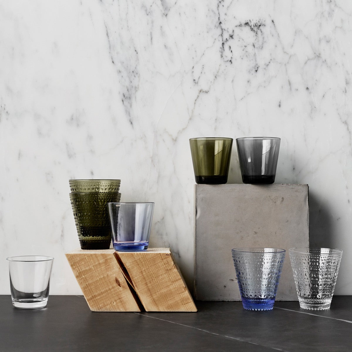 iittala Kartio Aqua Medium Tumblers - Set of 2