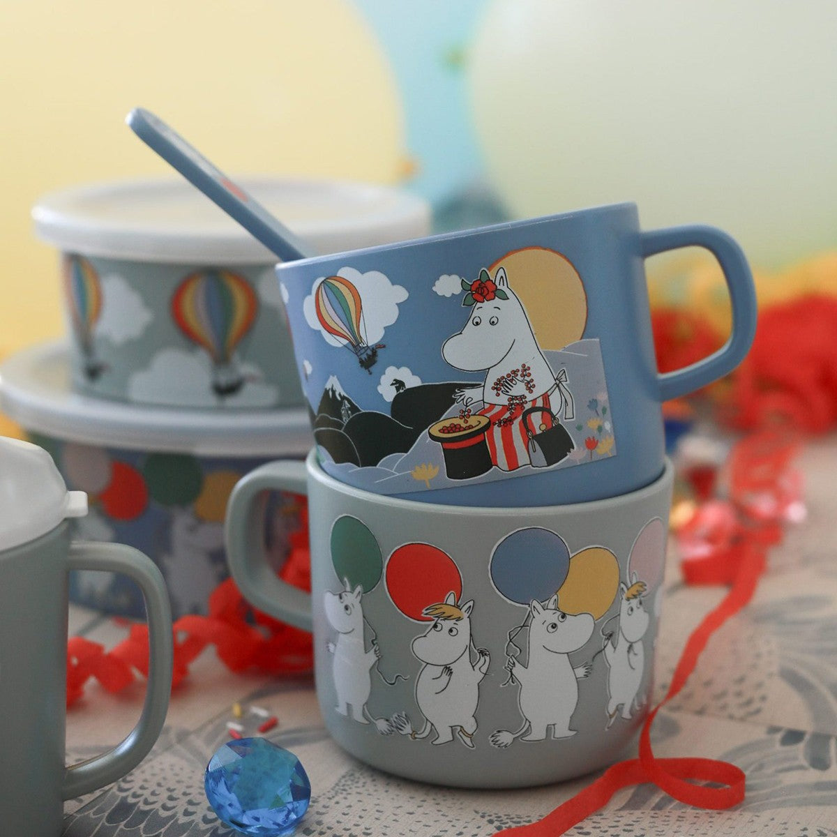 Moomin Festivities Grey Children's Mug