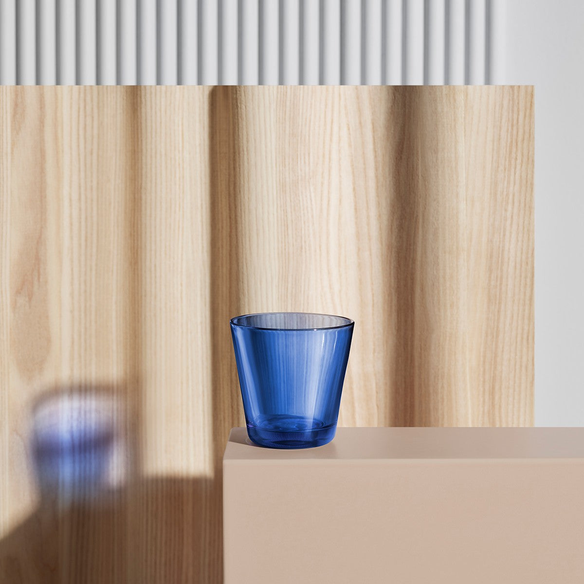 iittala Kartio Ultramarine Blue Medium Tumblers - Set of 2