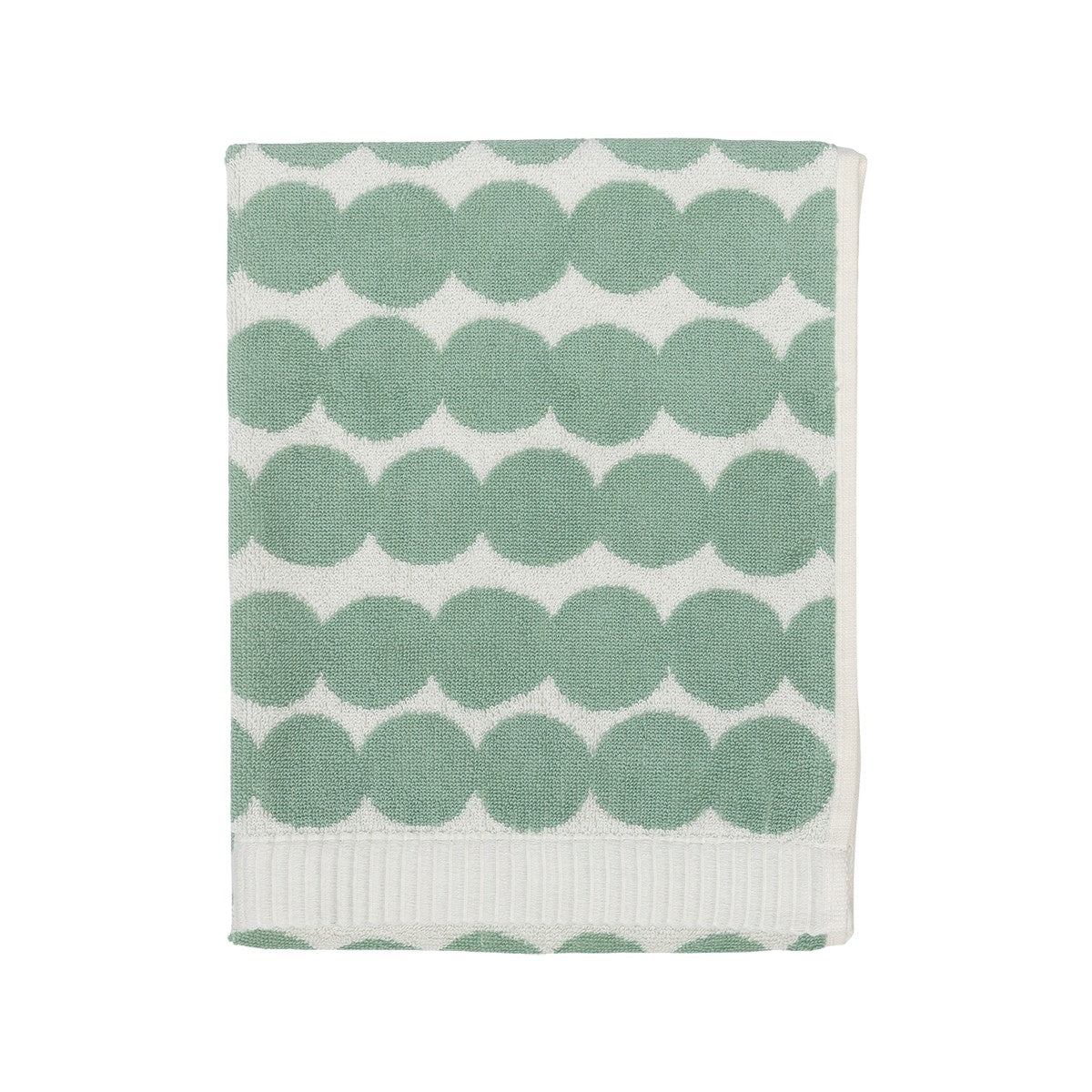 Marimekko Rasymatto Sage / White Hand Towel