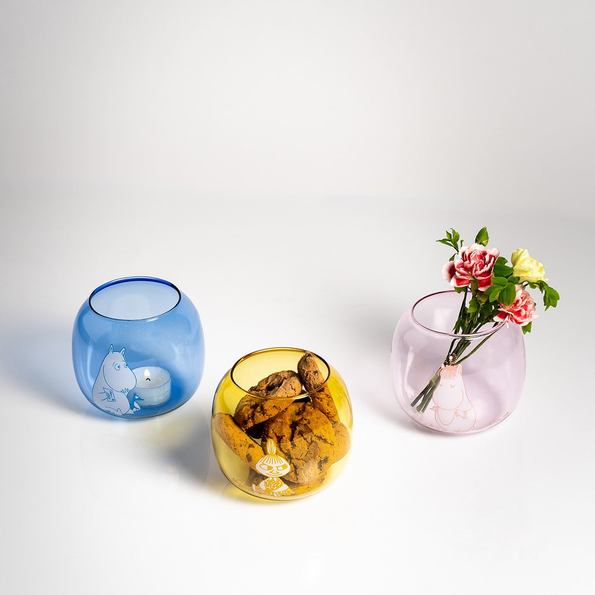 Muurla Moomin Snorkmaiden Pink Candle Holder