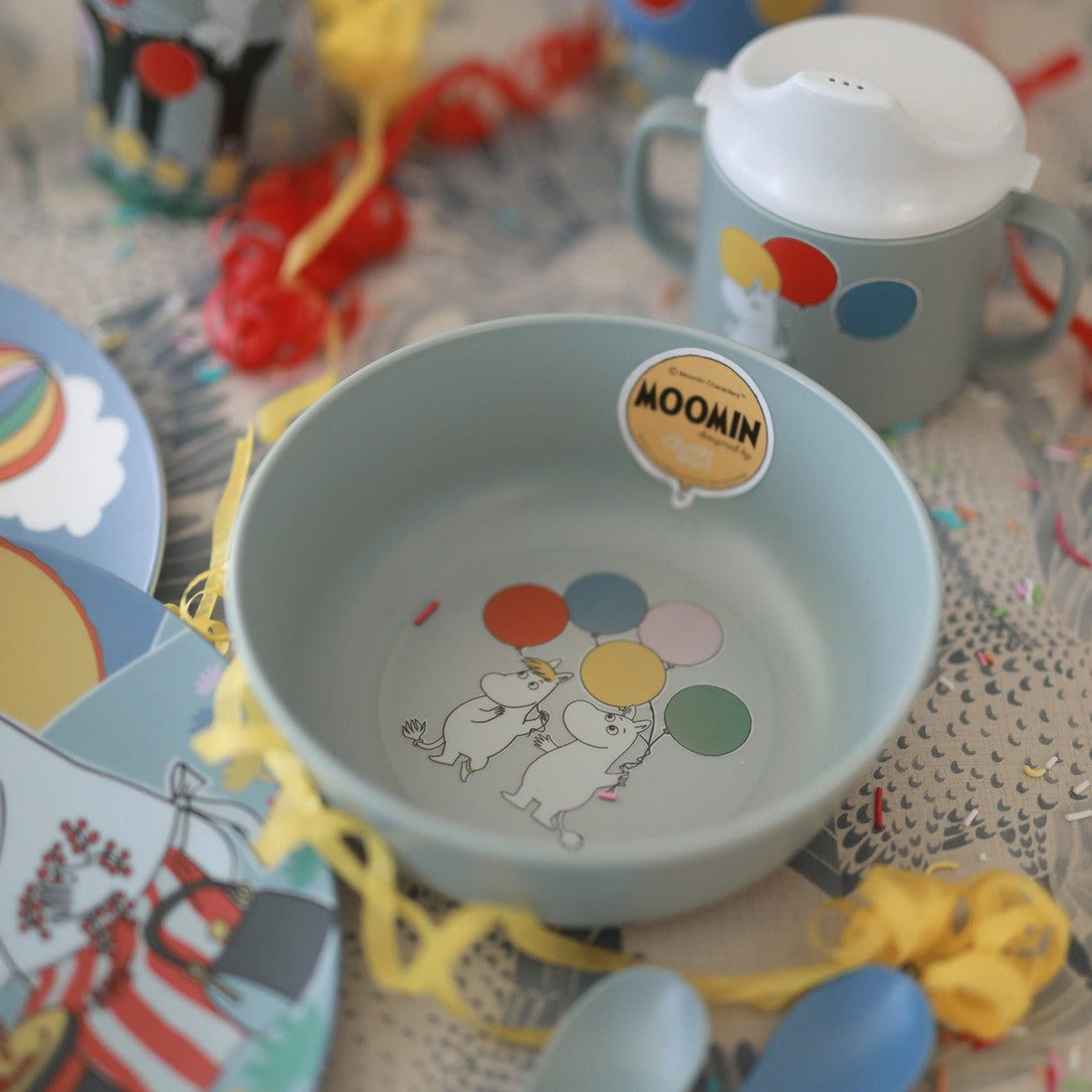 Moomin Festivities Grey Children's Bowl