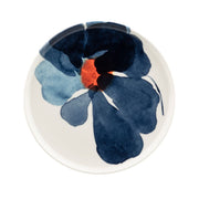 Marimekko Valssi Blue / Orange / White Salad Plate