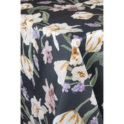 Pentik Helmililja Dark Grey / Orange / Purple Tablecloth
