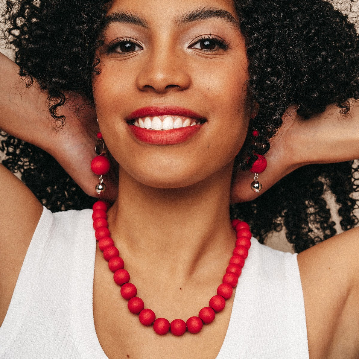 aarikka Aito Red Necklace