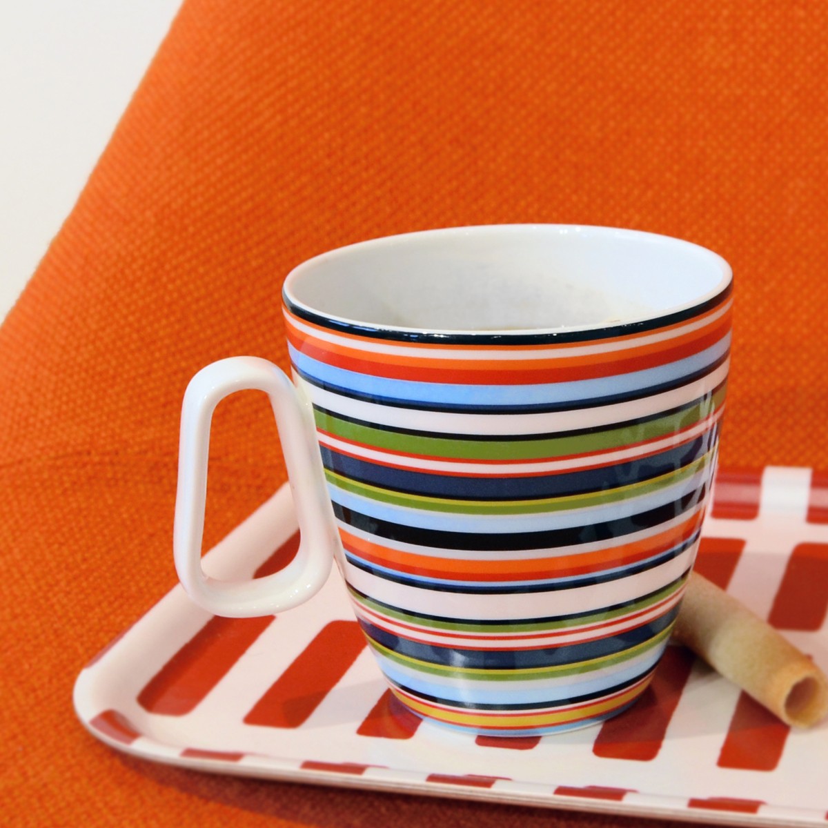 iittala Origo Orange Mug with Handle