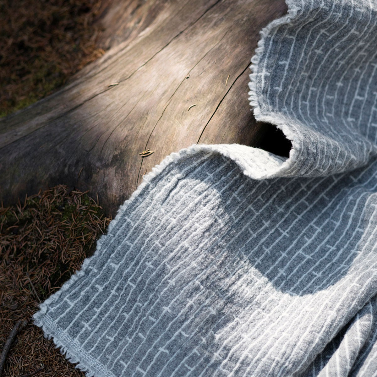 Lapuan Kankurit Metsa Light gray Blanket