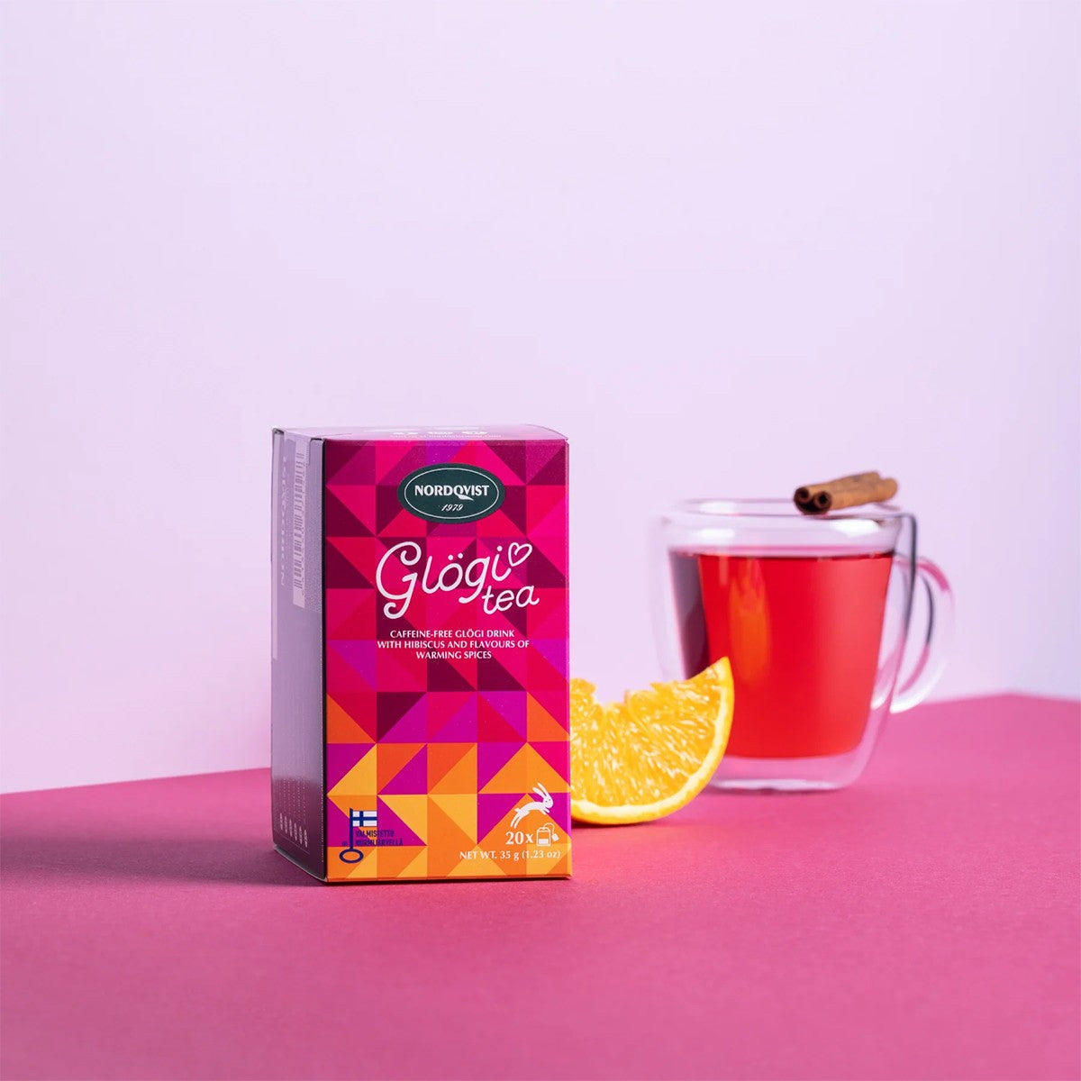 Nordqvist Caffeine-Free Hibiscus & Warming Spices Glogi Tea