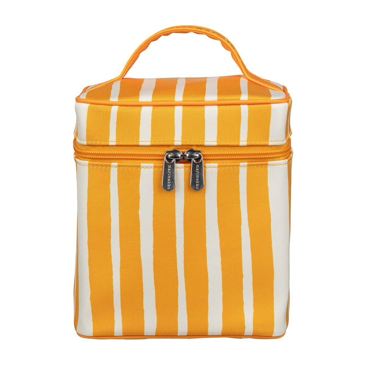 Marimekko Raide Saffron Orange / Cream Otso Cosmetic Bag