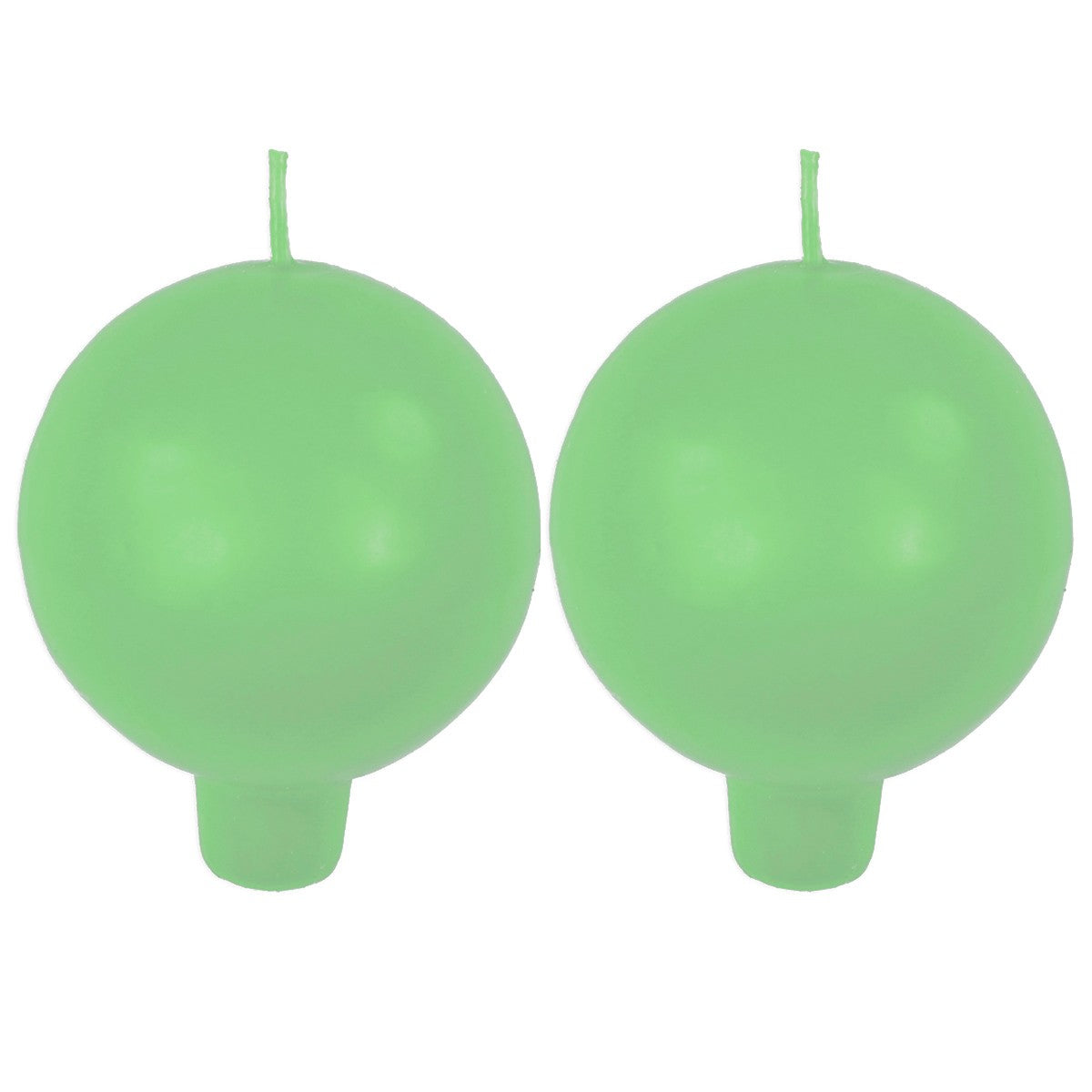 Festivo Lime Ball Candles - Set of 2