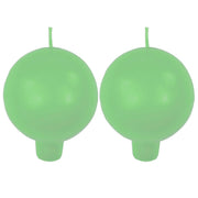 Festivo Lime Ball Candles - Set of 2