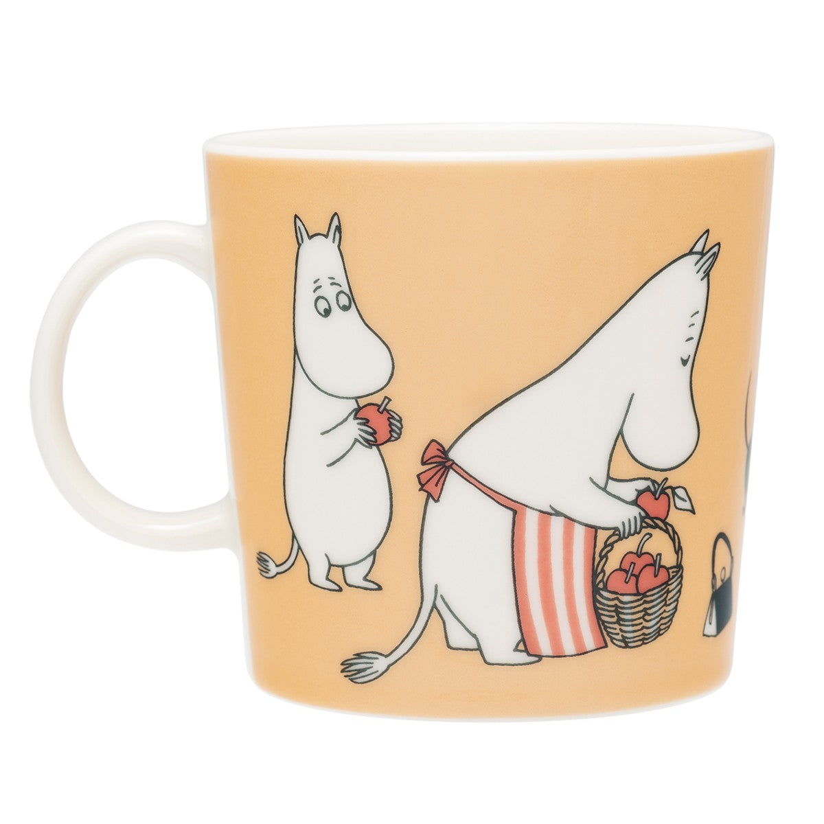 Arabia Moomin ABC Apricot Orange Mug - X