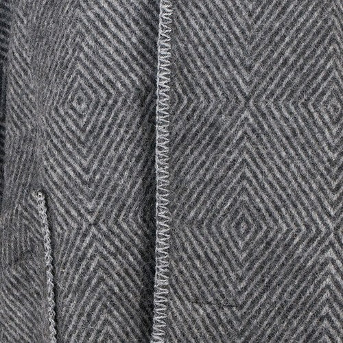 Lapuan Kankurit Maria Grey / Black Wool Pocket Shawl