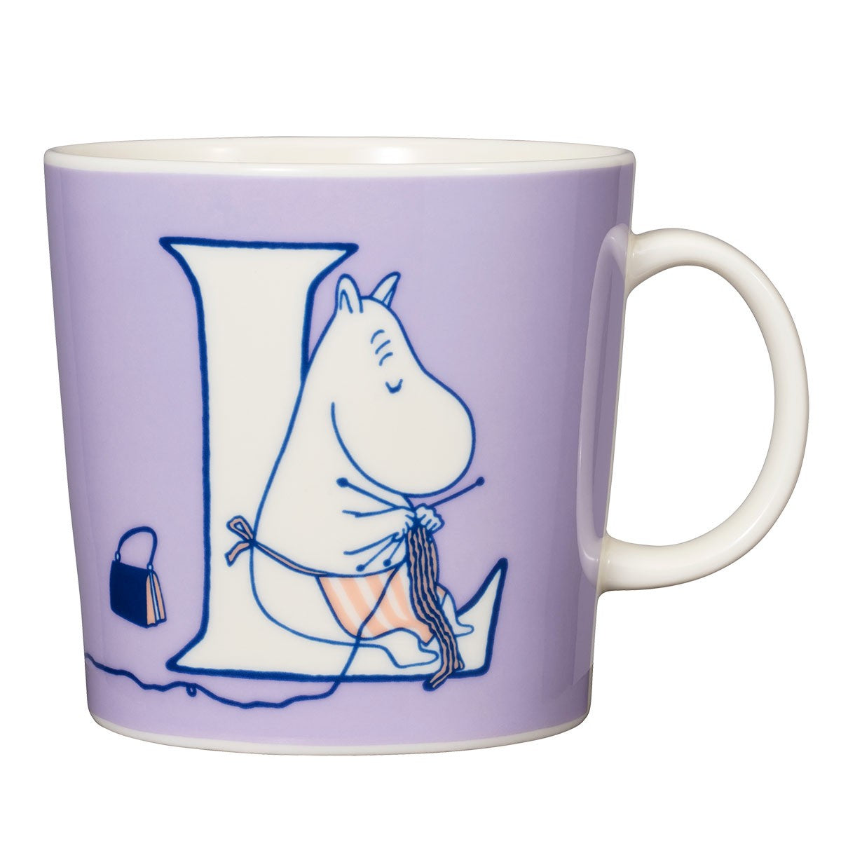 Arabia Moomin ABC Purple Mug - L