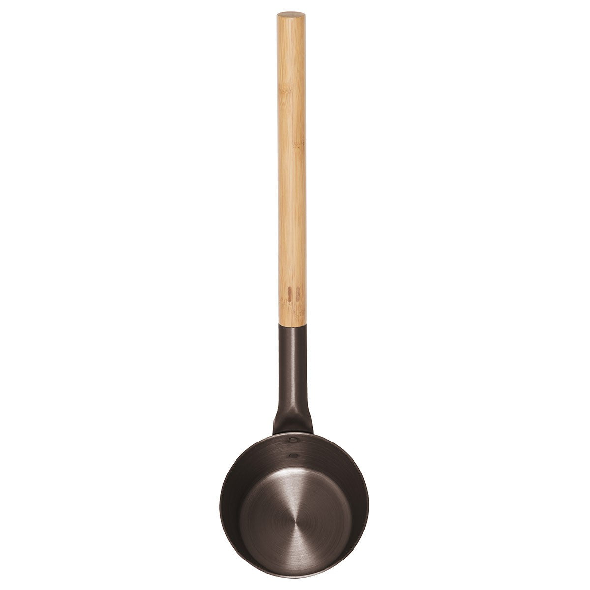 Rento Tar Brown Aluminum & Bamboo Sauna Ladle