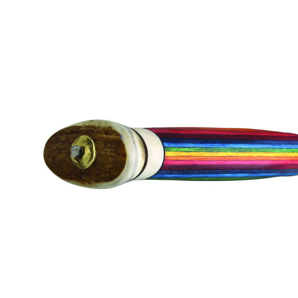 Wood Jewel Northern Lights Fixed Blade Knife