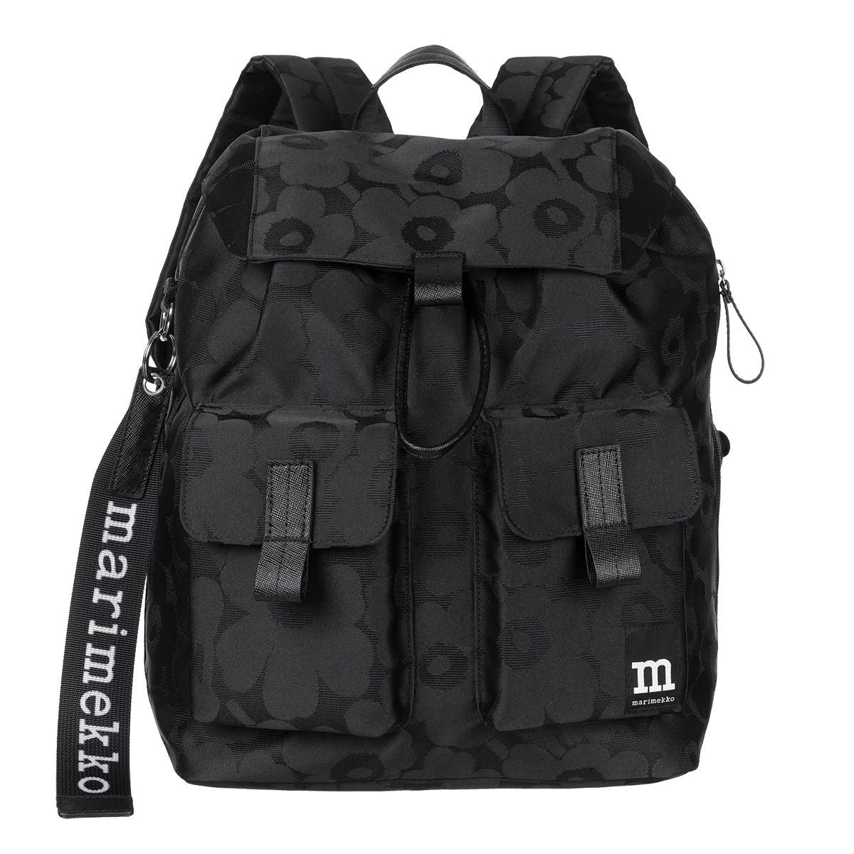 Marimekko Unikko Black Everything Backpack