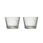 iittala Tundra 2pc Clear Tumblers - 5-1/2 oz