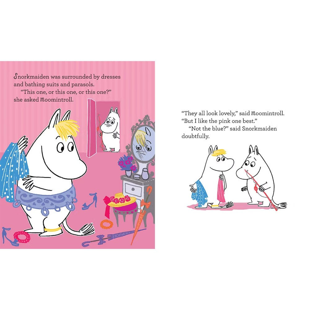 Moomin and the Moonlight Adventure Hardcover Book