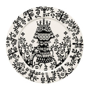 iittala Taika White / Black Dinner Plate - 10-1/2"