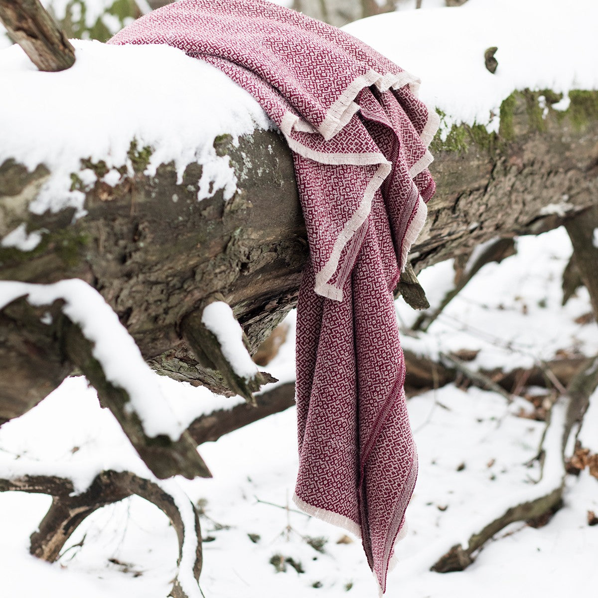 Lapuan Kankurit Koli Bordeaux Blanket