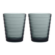 iittala Aino Aalto Dark Grey Medium Tumblers - Set of 2