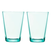 iittala Kartio Water Green Large Tumbler - Set of 2