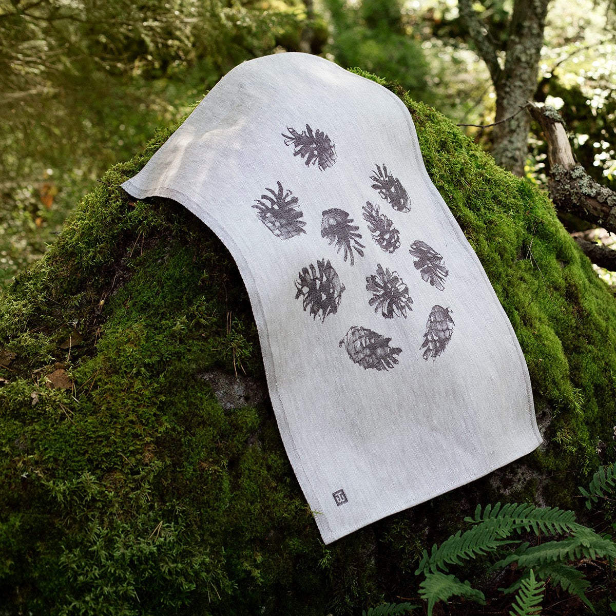 Lapuan Kankurit Käpy x Teemu Järvi Grey Tea Towel