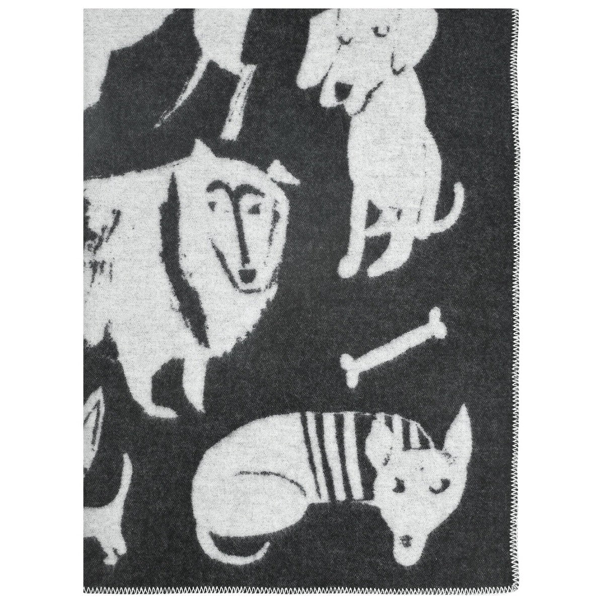 Lapuan Kankurit Koirapuisto Black Wool Blanket