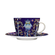 iittala Taika Blue Coffee Cup and Saucer