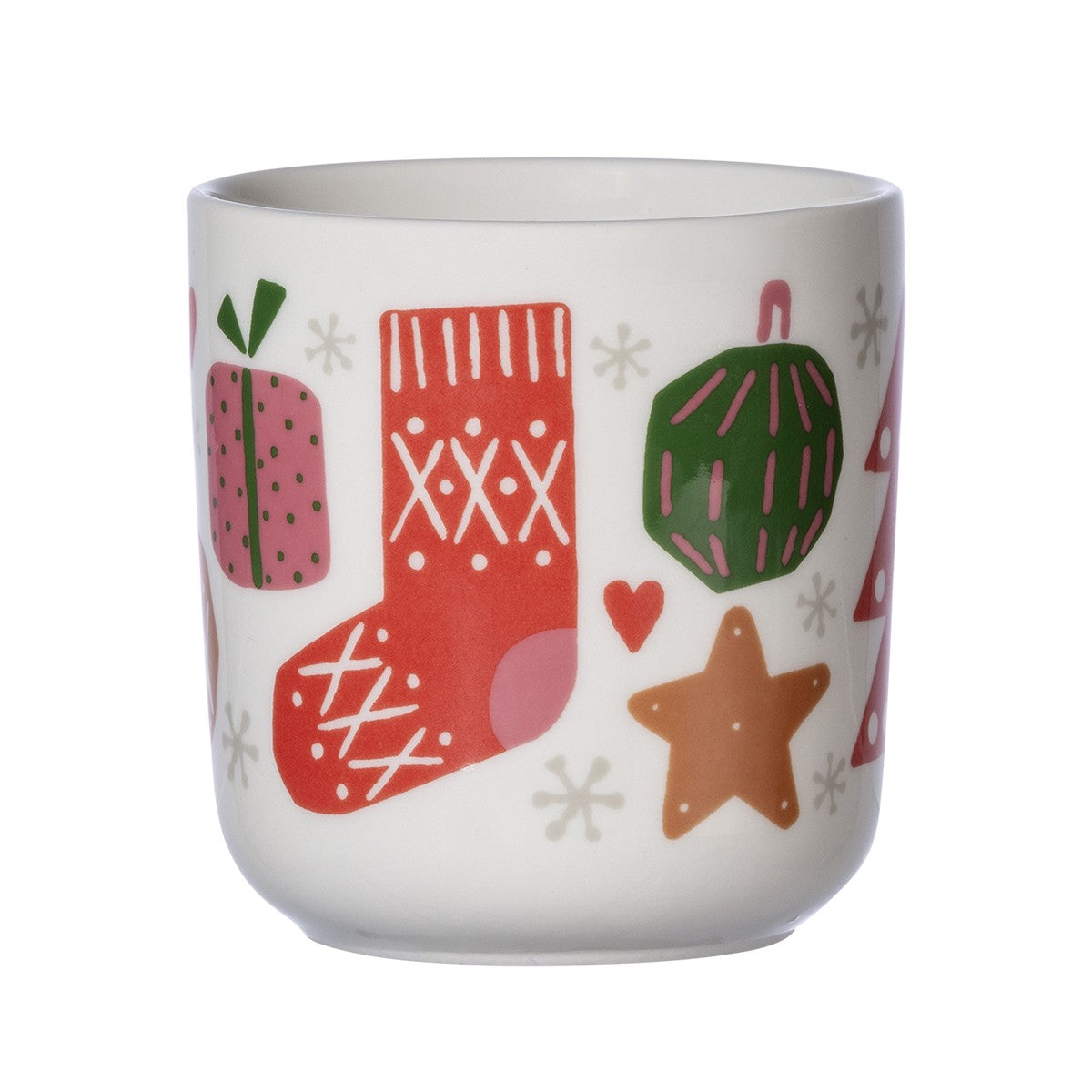 Pentik Aatto Red / Green / Multi Mug - 12 oz