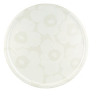 Marimekko Unikko White / Off White Large Round Tray