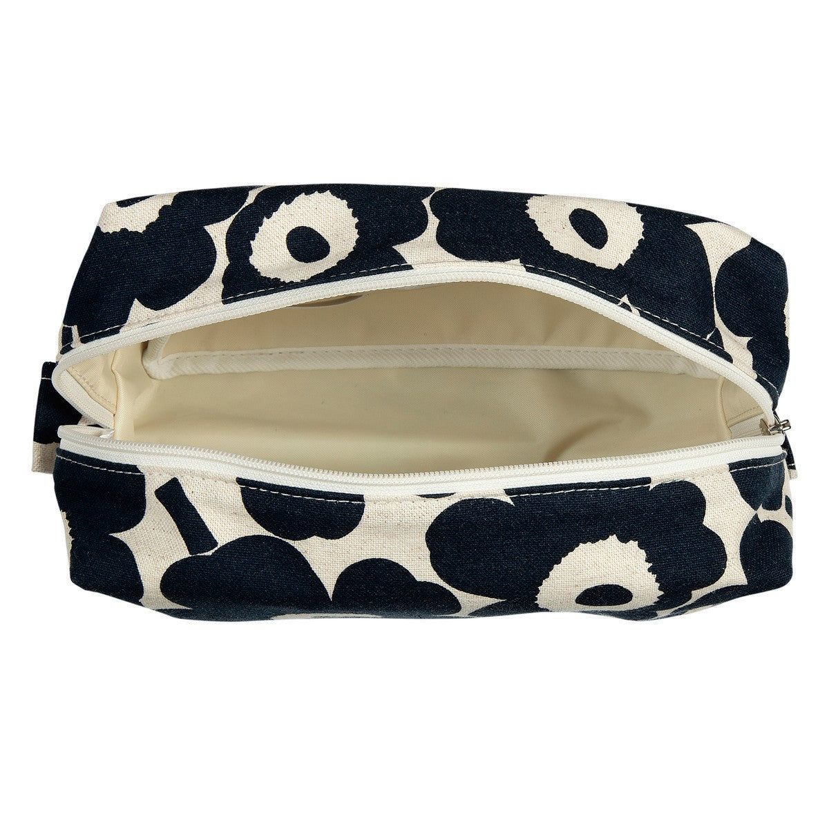 Marimekko Unikko Ivory / Navy Vilja Cosmetic Bag