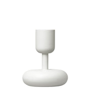iittala Nappula White Short Candle Holder