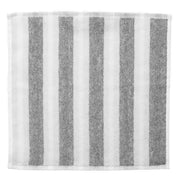 Marimekko Kaksi Raitaa Heather Grey / White Washcloth