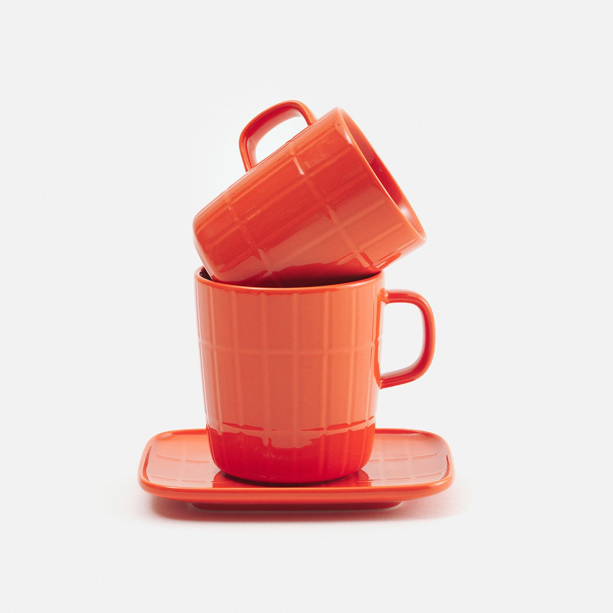Marimekko Tiiliskivi Orange Mug