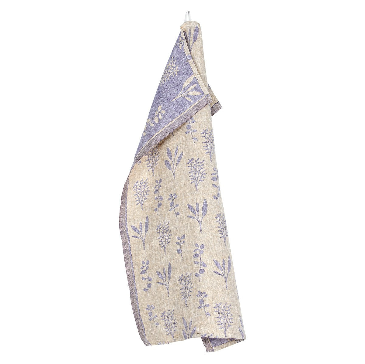 Lapuan Kankurit Salvia Beige / Lavender Tea Towel