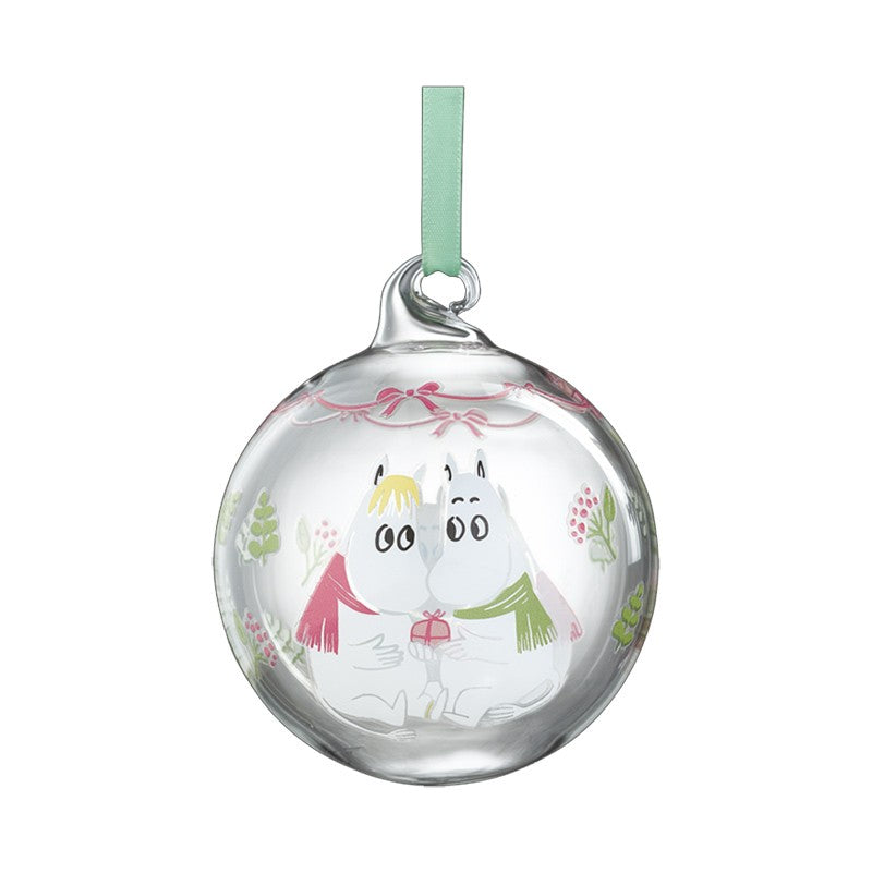 Muurla Moomin My Darling Glass Ball Ornament