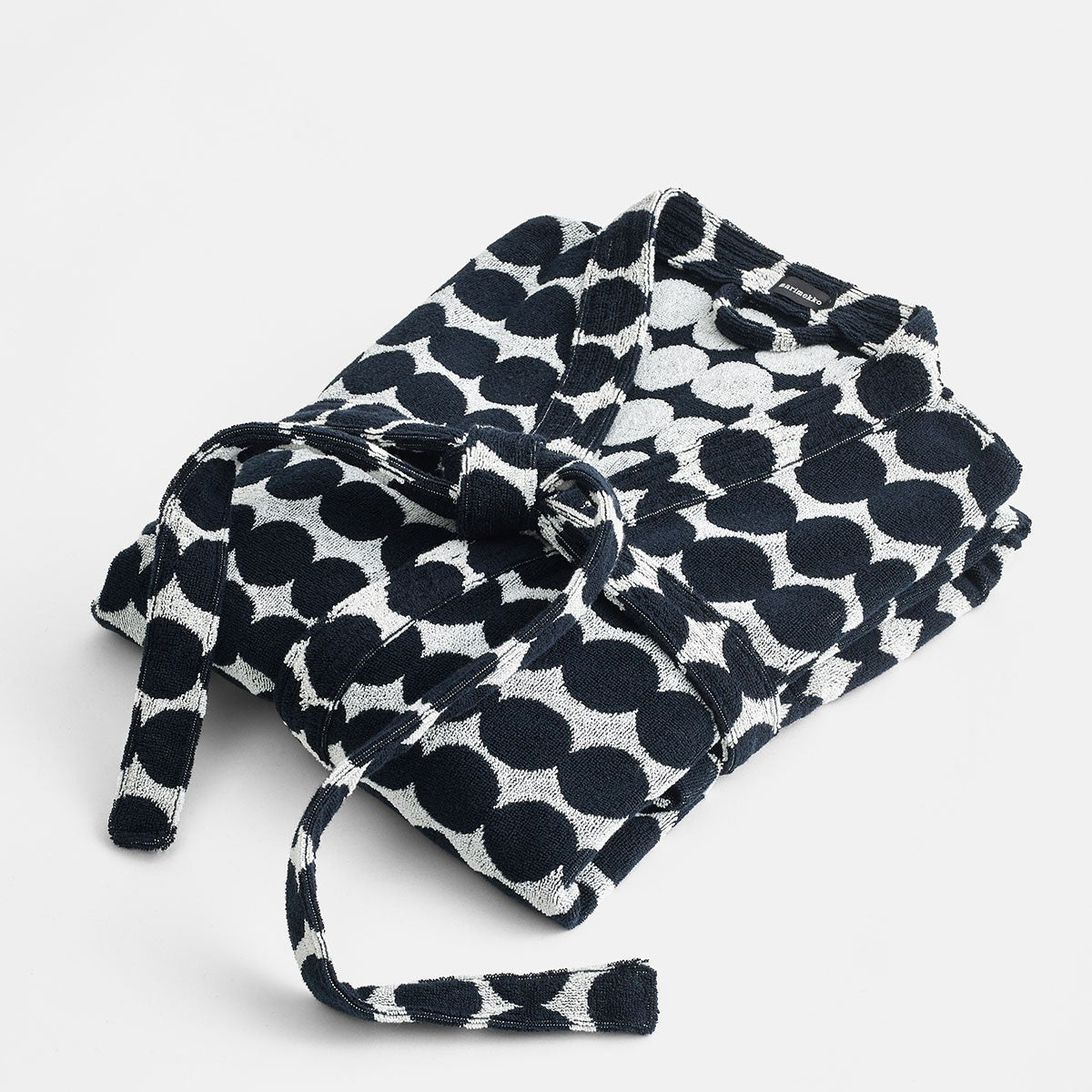 Marimekko Rasymatto Black / White Bathrobe