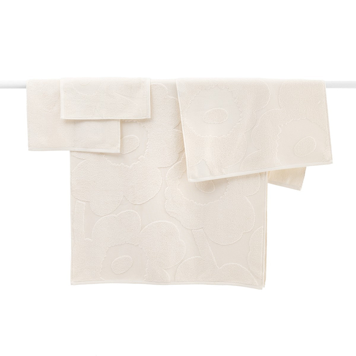 Marimekko Unikko Ivory Hand Towel