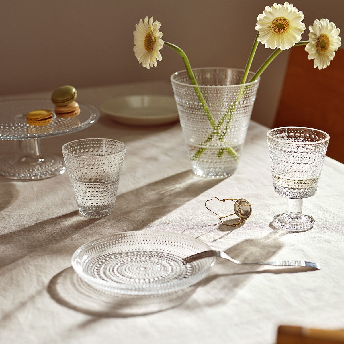iittala Kastehelmi Clear Salad Plate