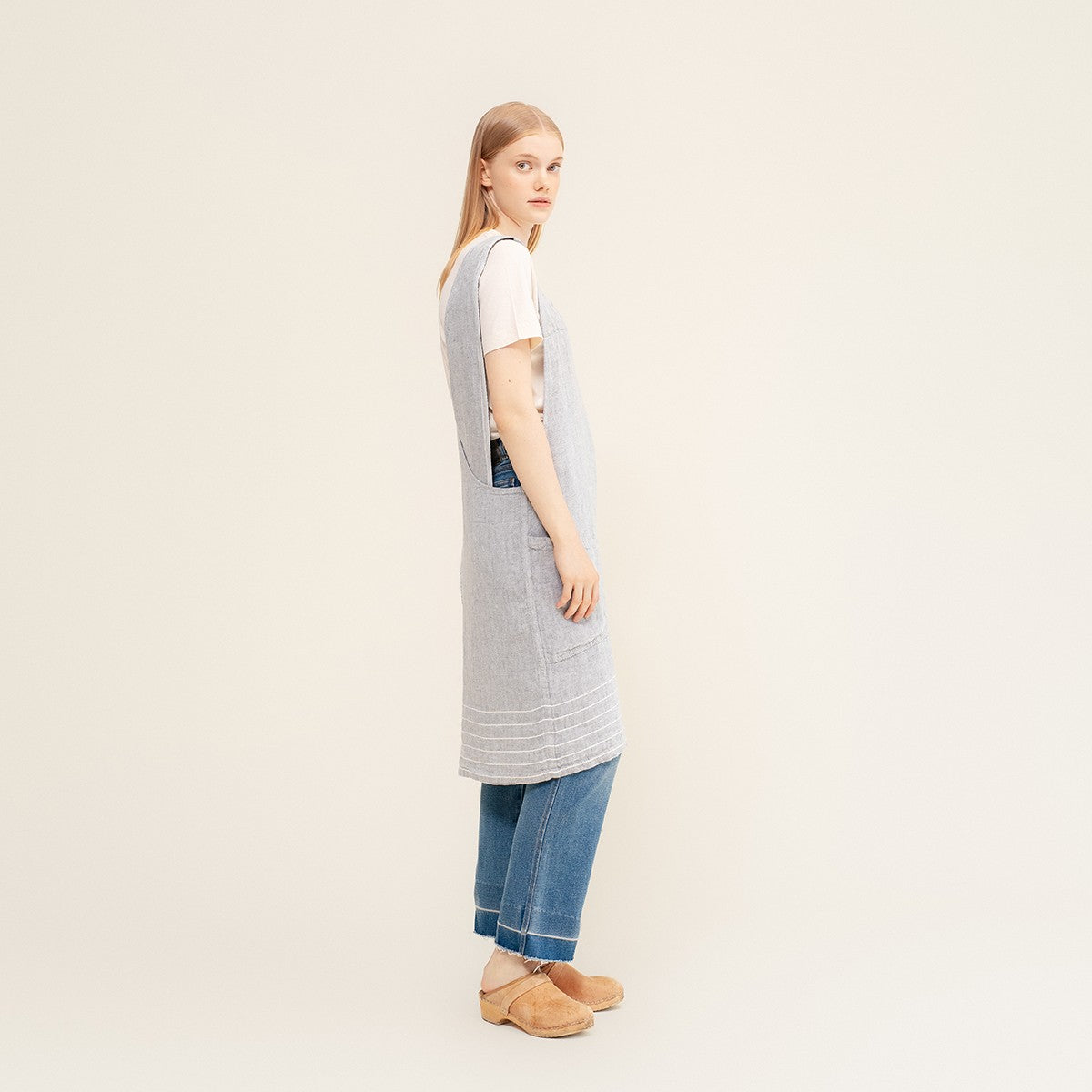 Lapuan Kankurit Kaste Grey Pinny Apron