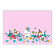 Moomin Snorkmaiden & Little My Pink Placemat