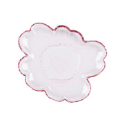 Marimekko Unikko Shape Light Pink Glass Salad Plate