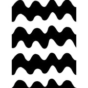 Marimekko White / Black Lokki Cotton Fabric