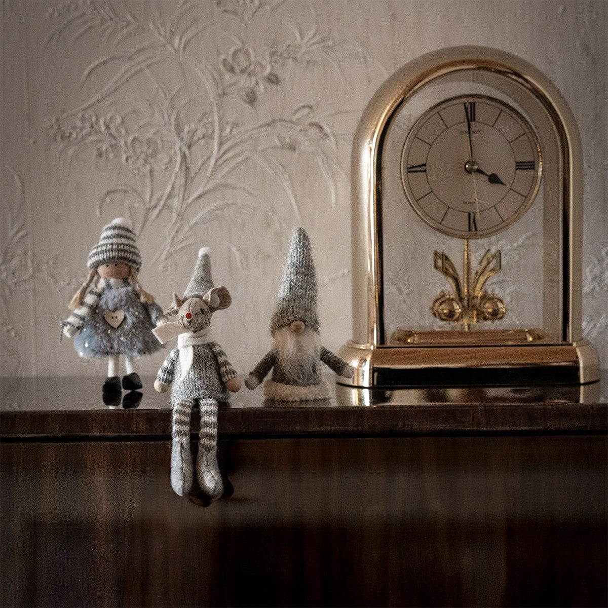 Pentik Tupsu Grey Elf Decoration