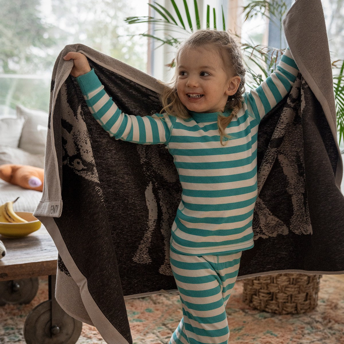Pentik Vasa Brown Bath Towel