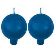 Festivo Blue Ball Candles - Set of 2